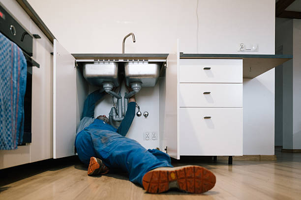 Professional Pipe Repair technician working in Adrian, MI